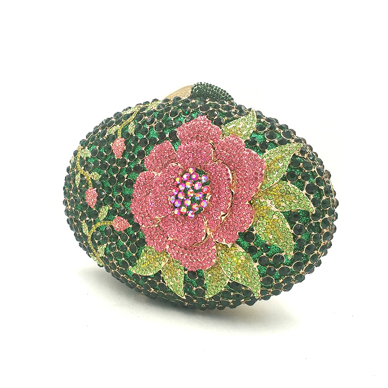 Elegant Floral Clutch