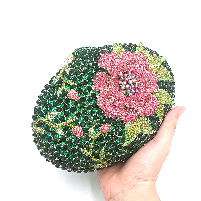 Elegant Floral Clutch