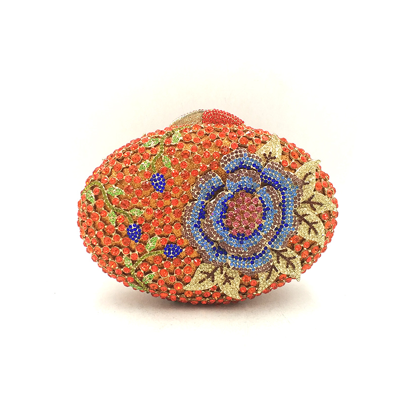 Elegant Floral Clutch