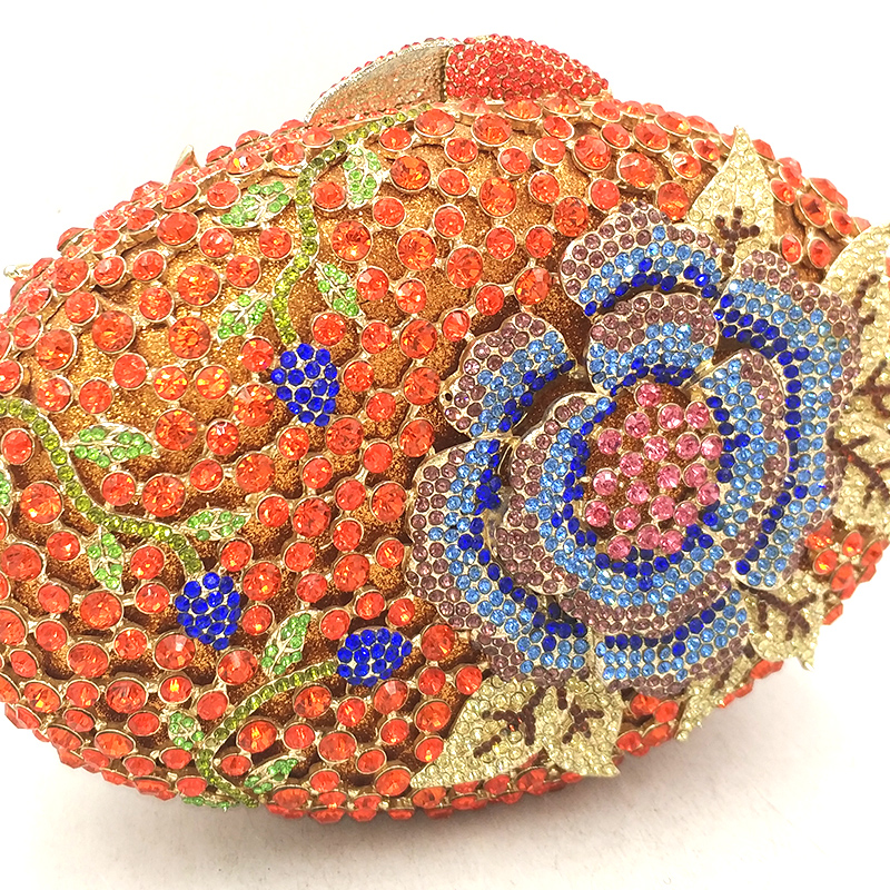 Elegant Floral Clutch