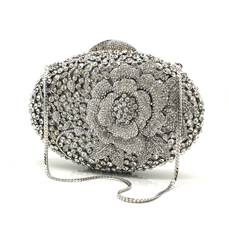 Elegant Floral Clutch