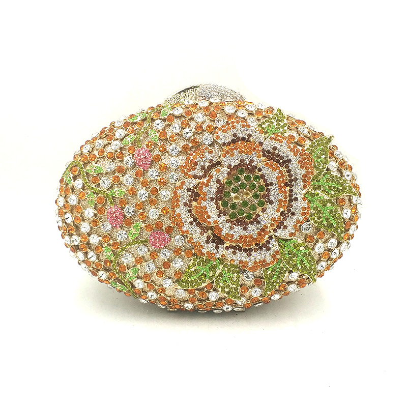 Elegant Floral Clutch