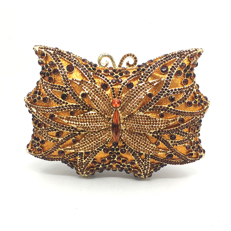 Colorful Butterfly Clutch