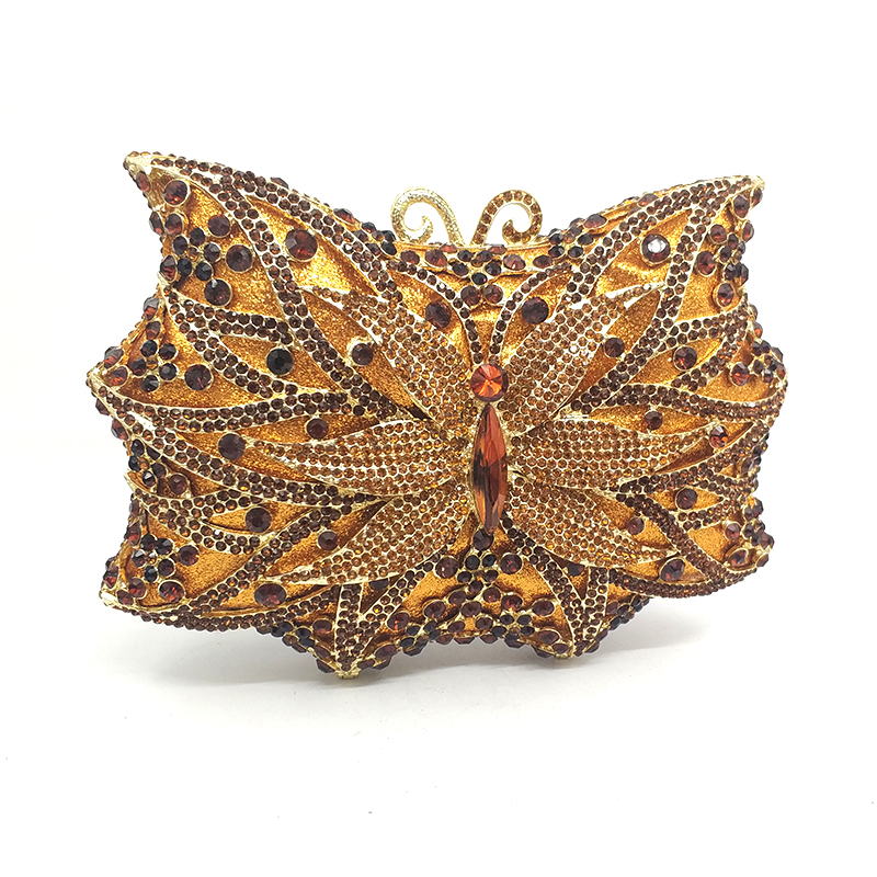 Colorful Butterfly Clutch