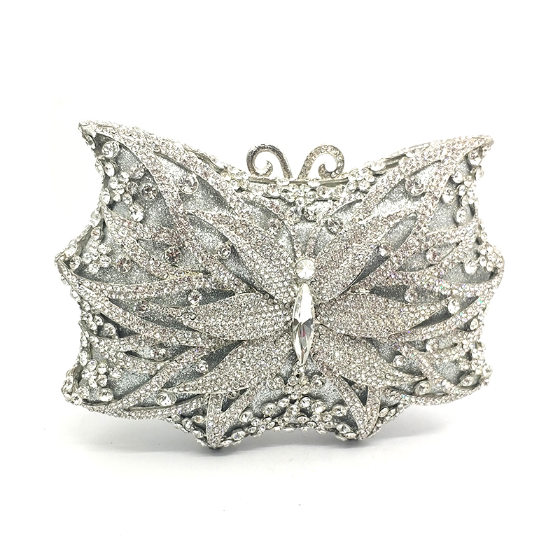 Colorful Butterfly Clutch