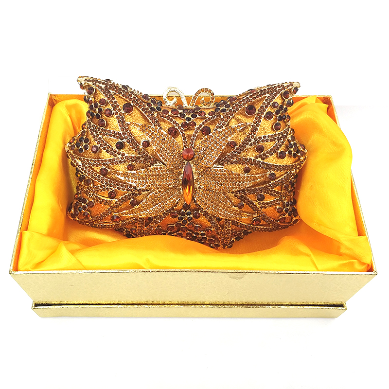 Colorful Butterfly Clutch