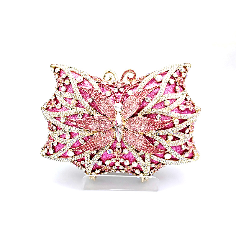 Colorful Butterfly Clutch