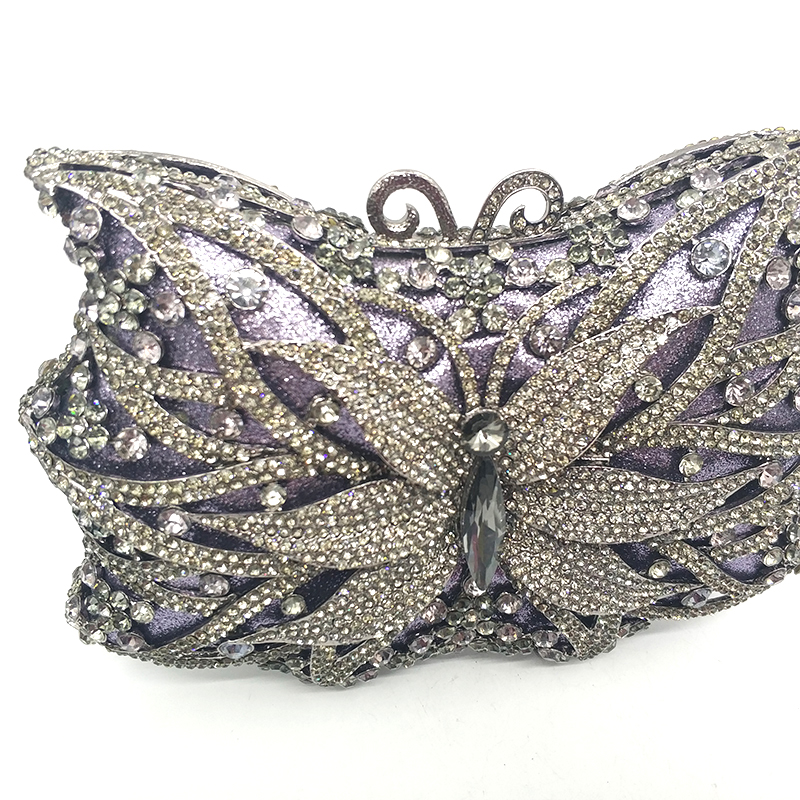 Colorful Butterfly Clutch