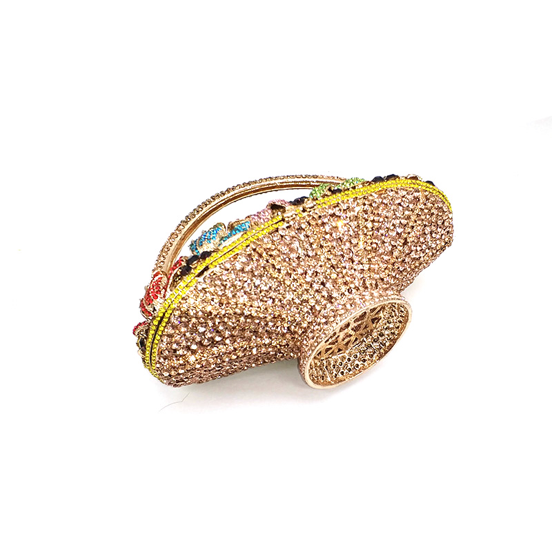 Floral Basket Clutch