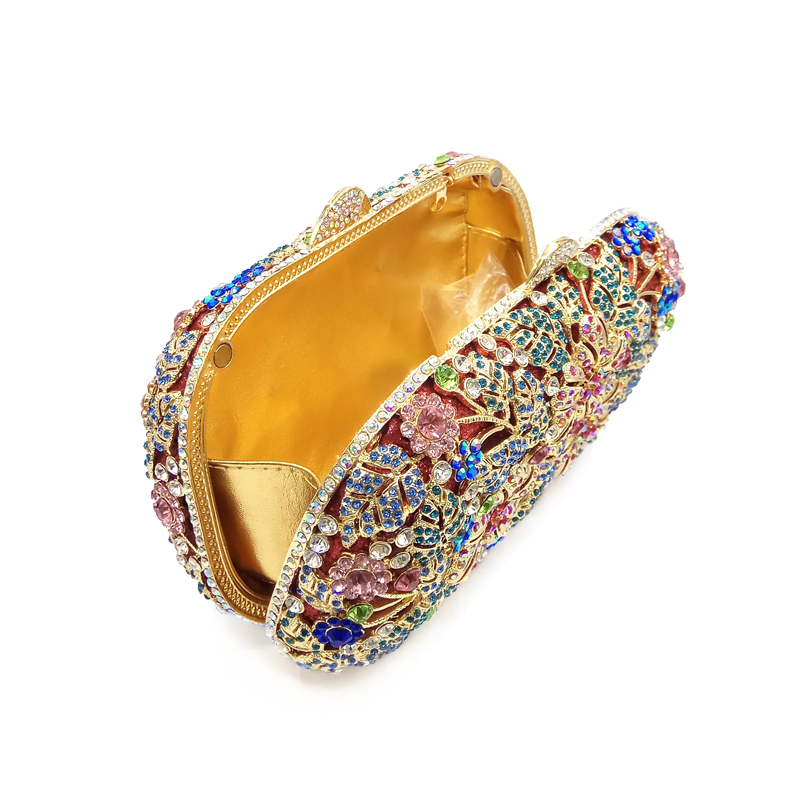 Vintage Flower Clutch