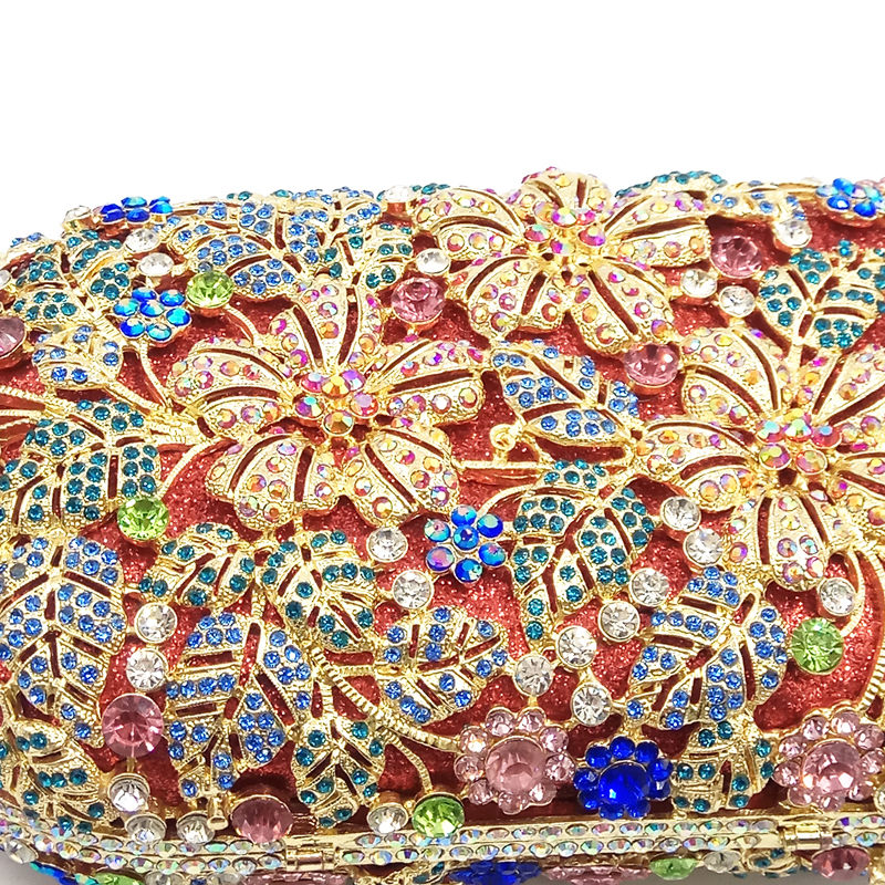 Vintage Flower Clutch