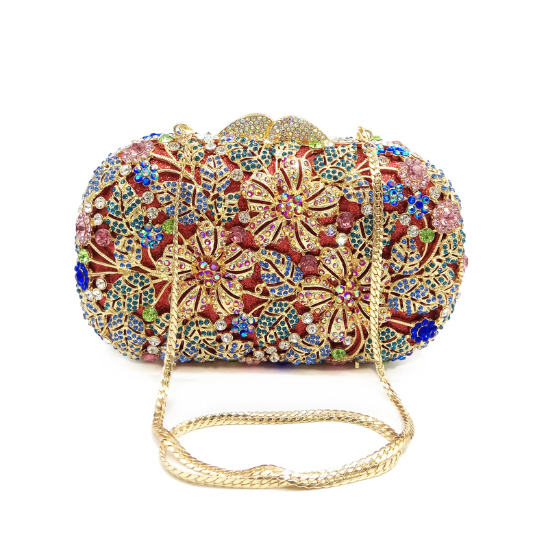 Vintage Flower Clutch