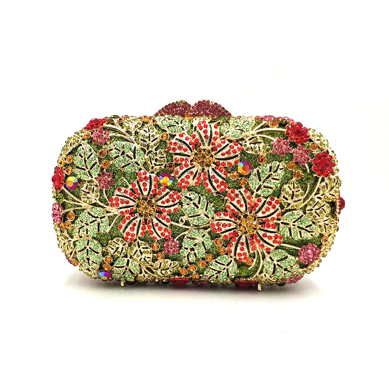 Vintage Flower Clutch