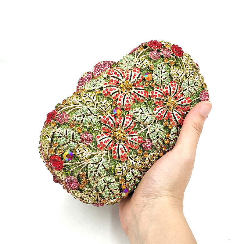 Vintage Flower Clutch
