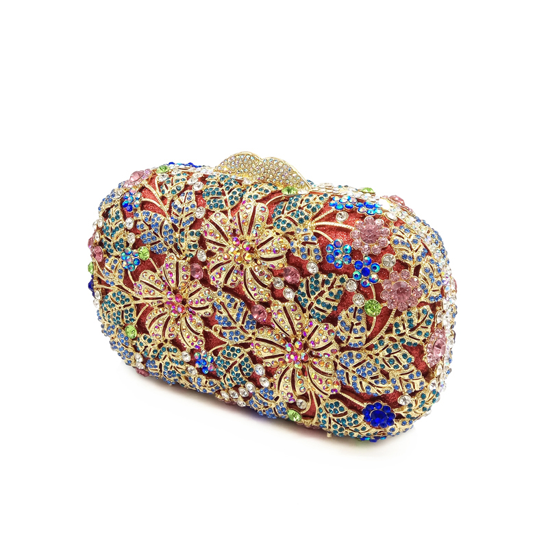 Vintage Flower Clutch