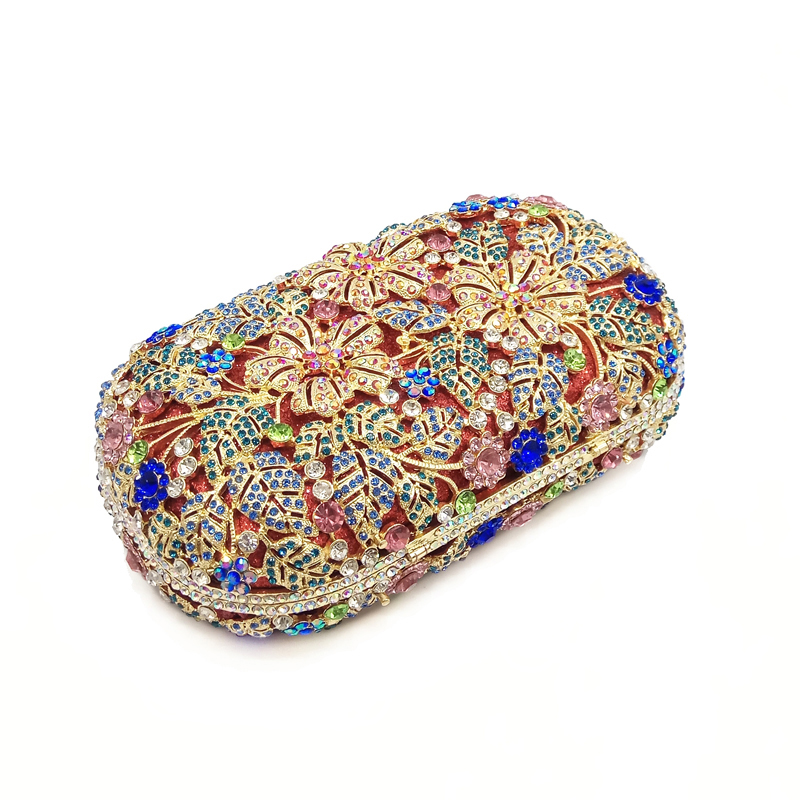 Vintage Flower Clutch