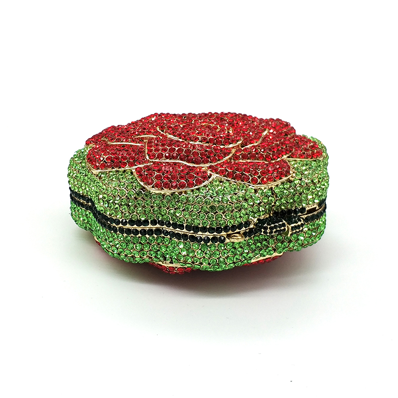 Colorful Rose Clutch