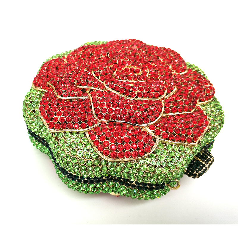 Colorful Rose Clutch