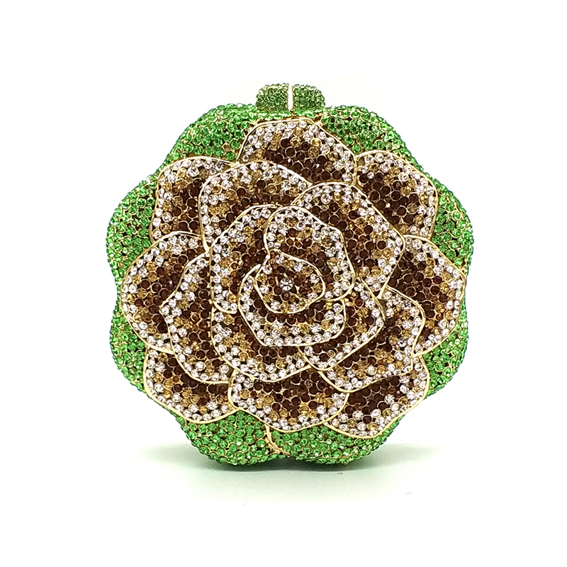 Colorful Rose Clutch