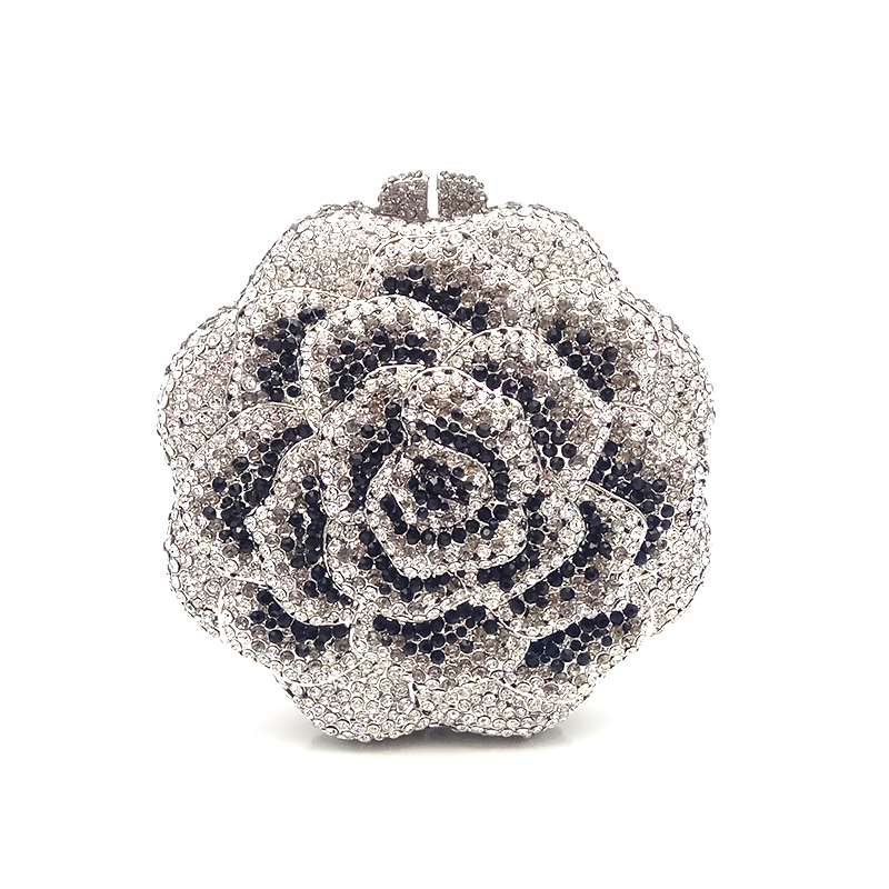 Colorful Rose Clutch