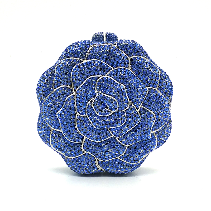 Colorful Rose Clutch