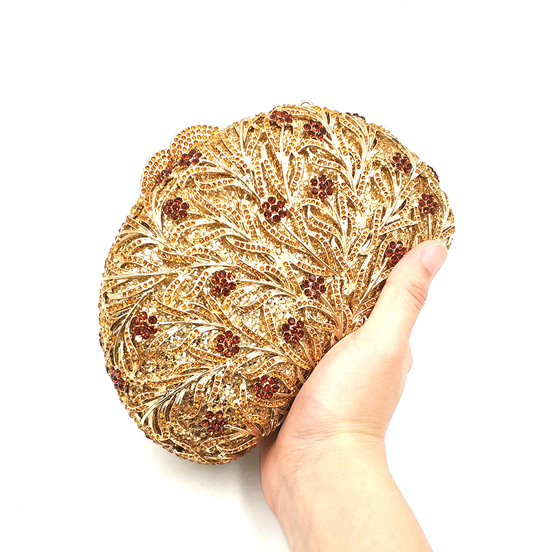 Classical Flower Clutch