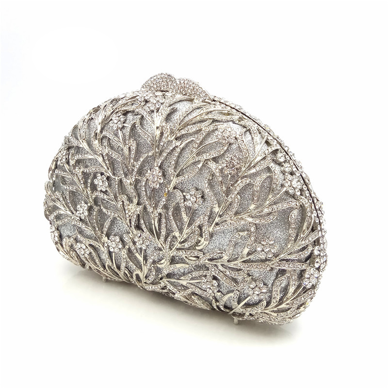 Classical Flower Clutch