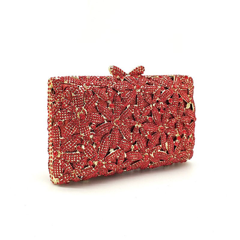Classical Flower Clutch