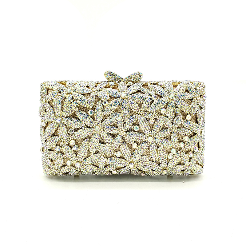 Classical Flower Clutch
