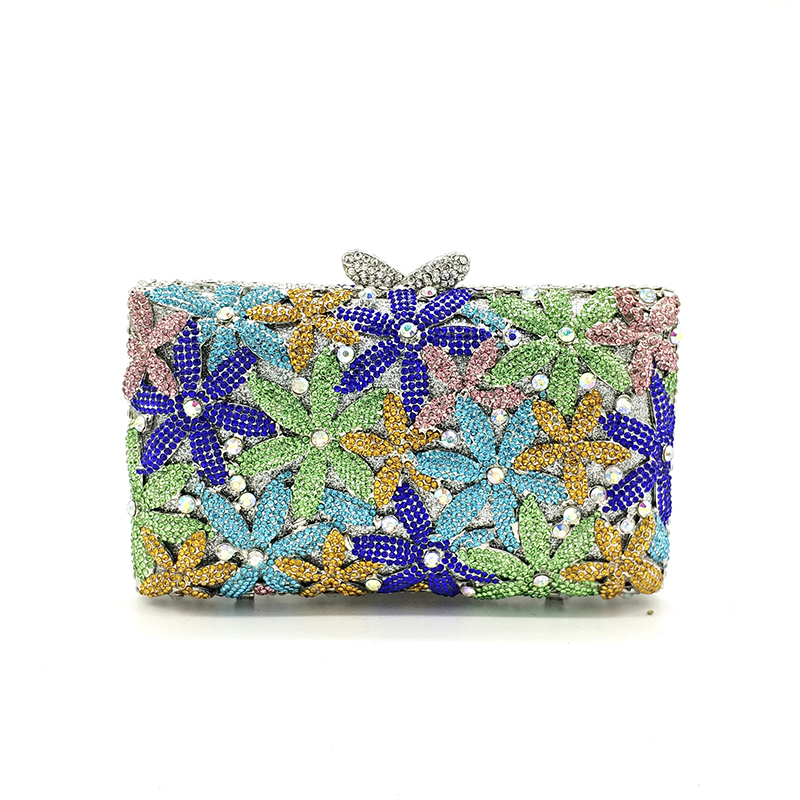 Classical Flower Clutch