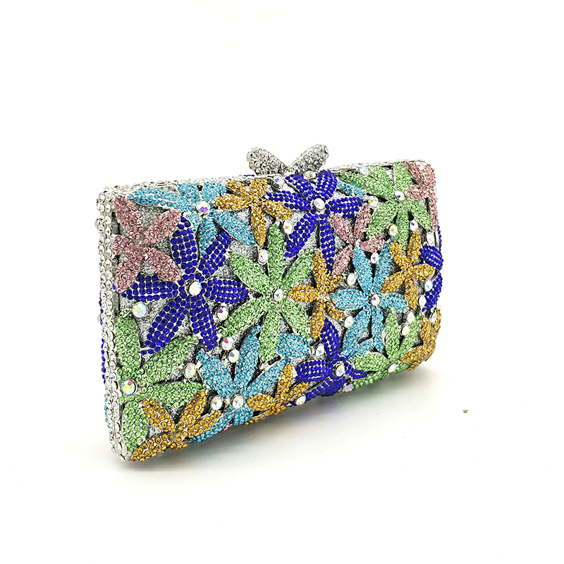 Classical Flower Clutch