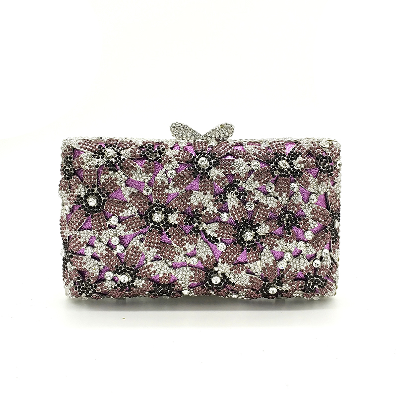 Classical Flower Clutch
