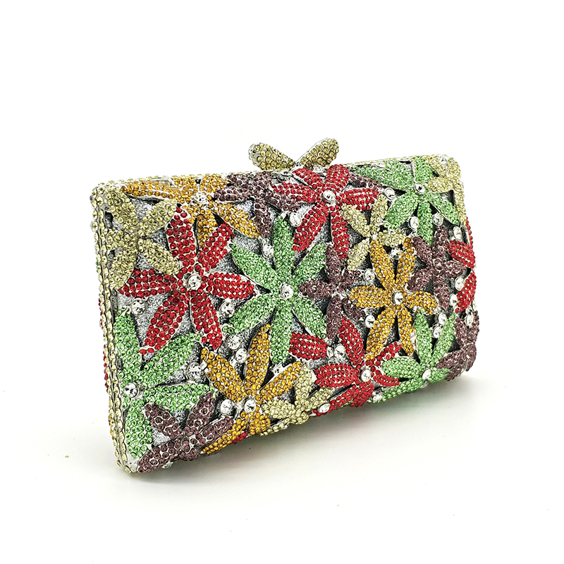 Classical Flower Clutch