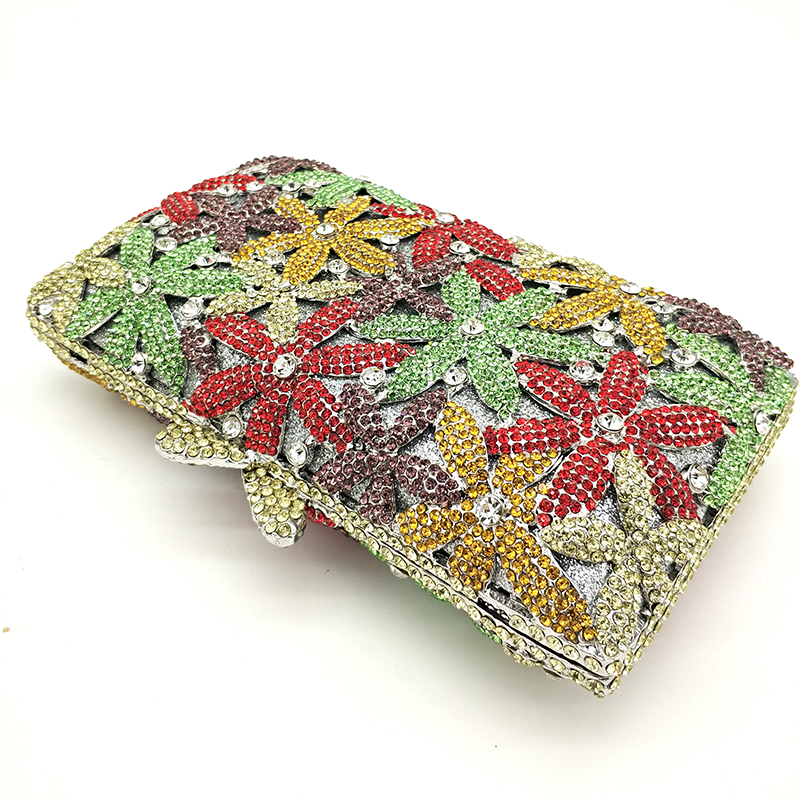 Classical Flower Clutch