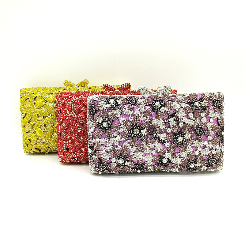 Classical Flower Clutch