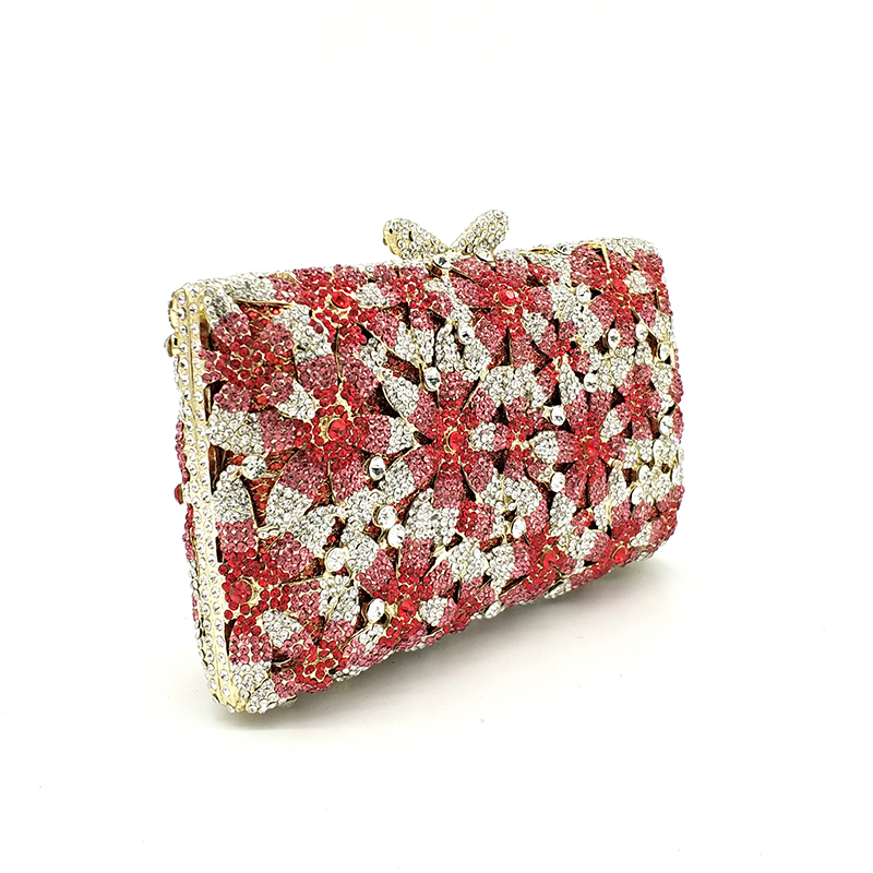 Classical Flower Clutch