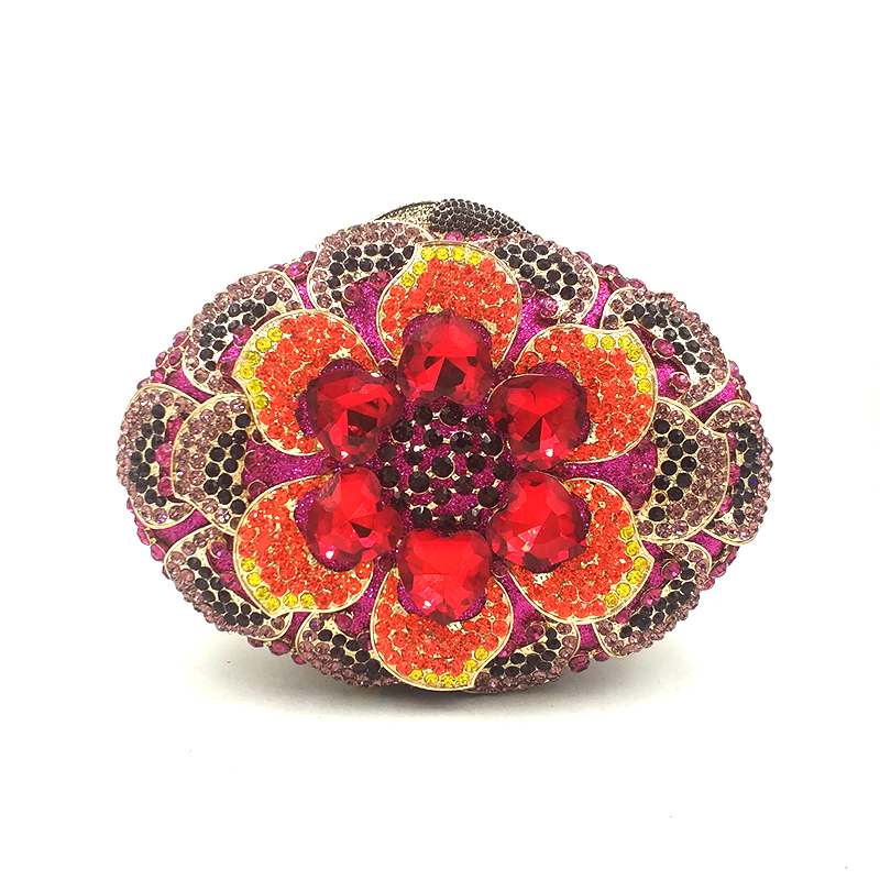 Flower Diamond Purse