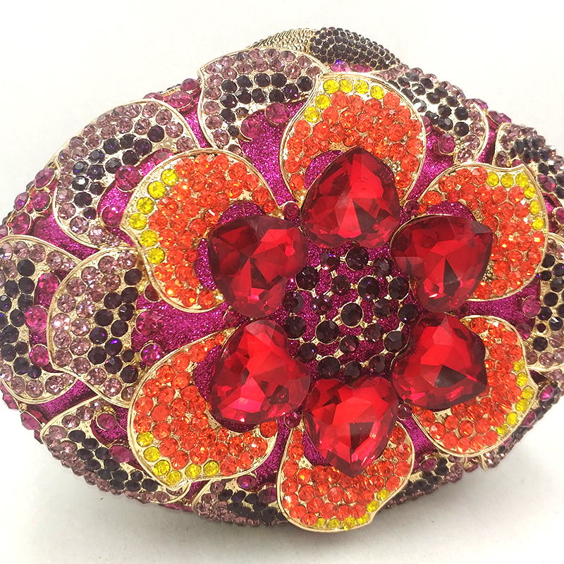 Flower Diamond Purse