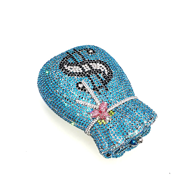 Rhinestone Money Clutch
