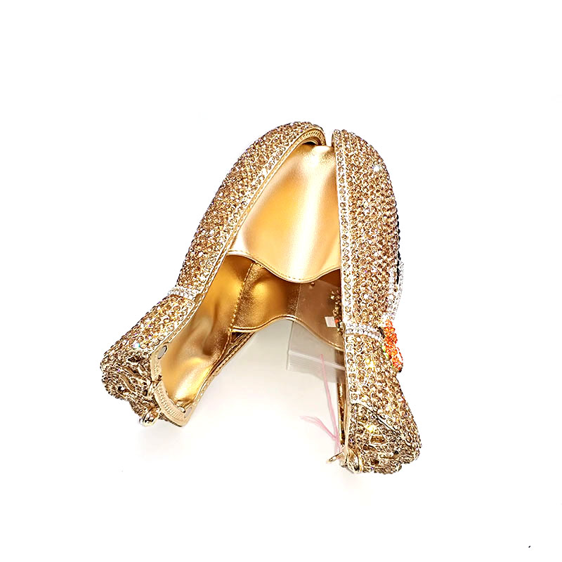 Rhinestone Money Clutch