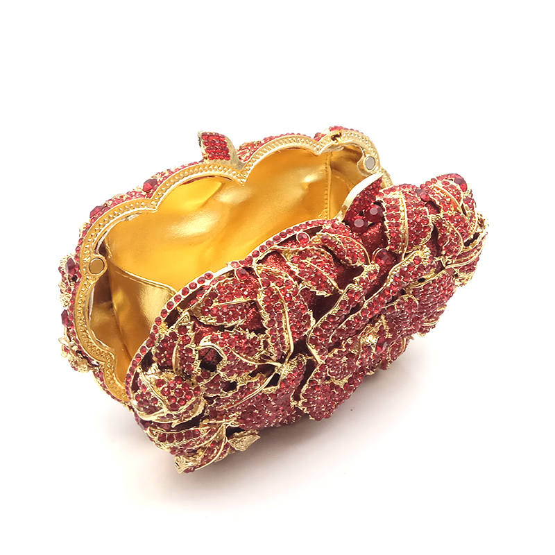 Rose Crystal Clutch