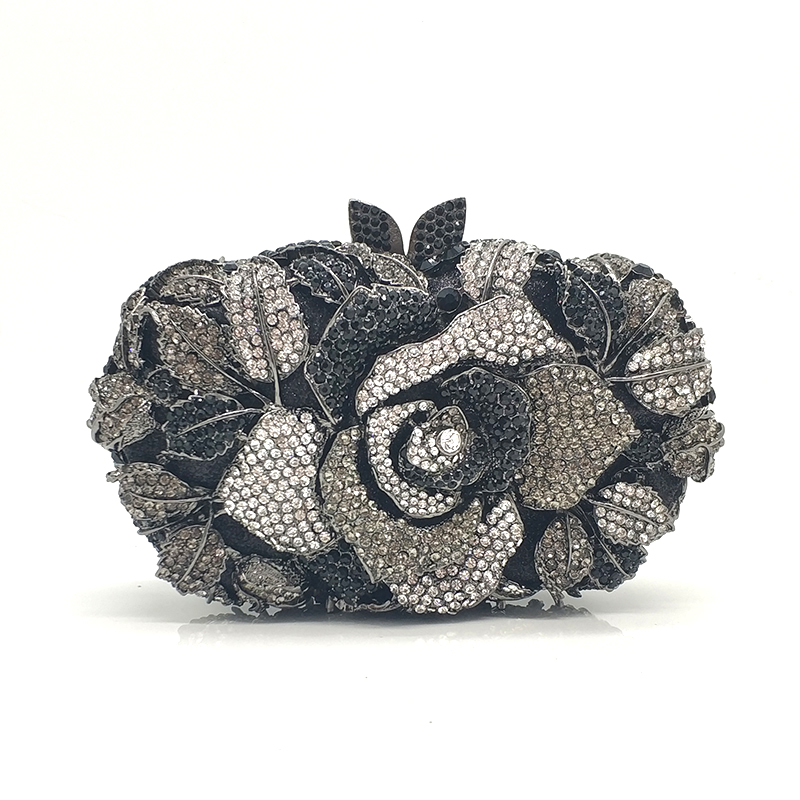 Rose Crystal Clutch