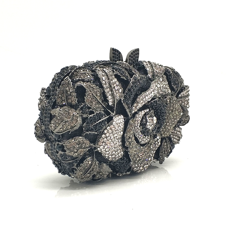 Rose Crystal Clutch