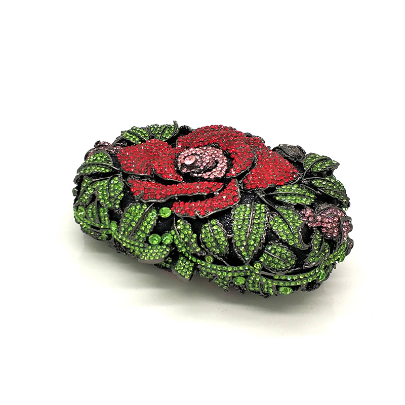 Rose Crystal Clutch