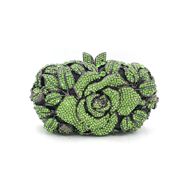Rose Crystal Clutch