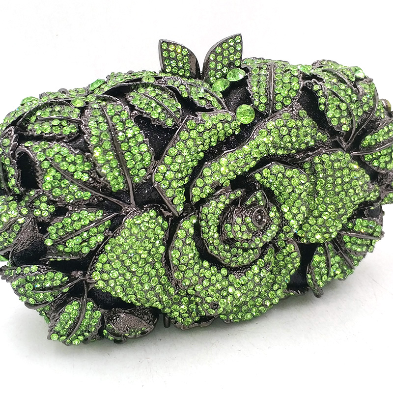Rose Crystal Clutch