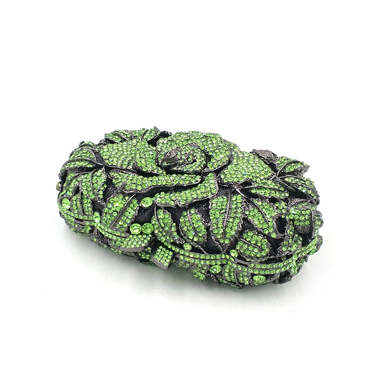 Rose Crystal Clutch