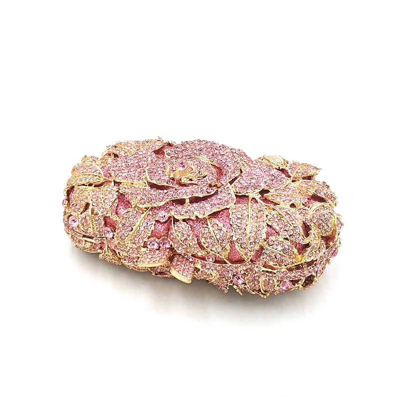 Rose Crystal Clutch