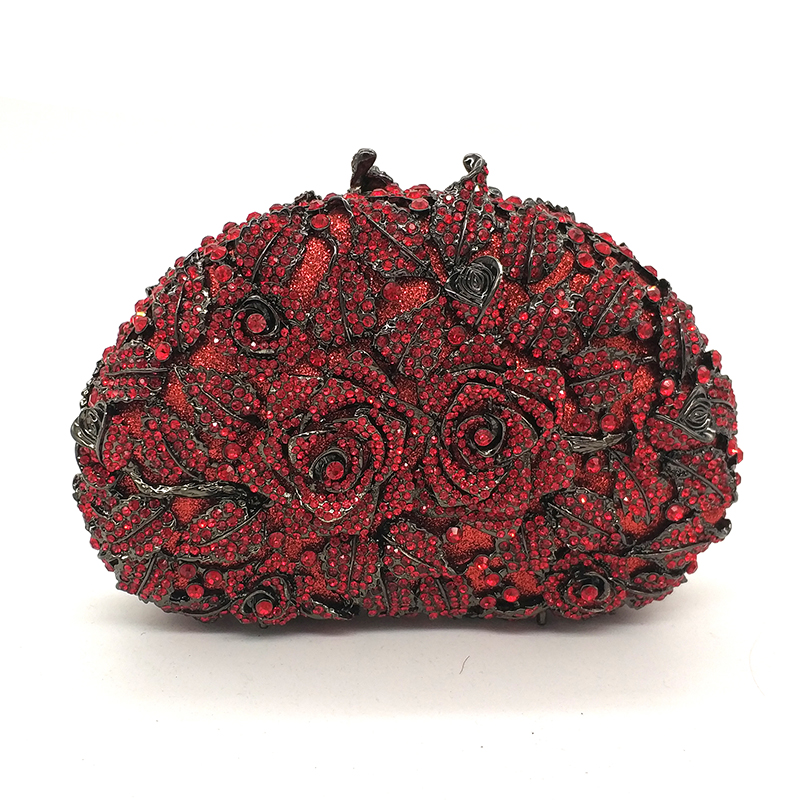 Classical Rose Clutch