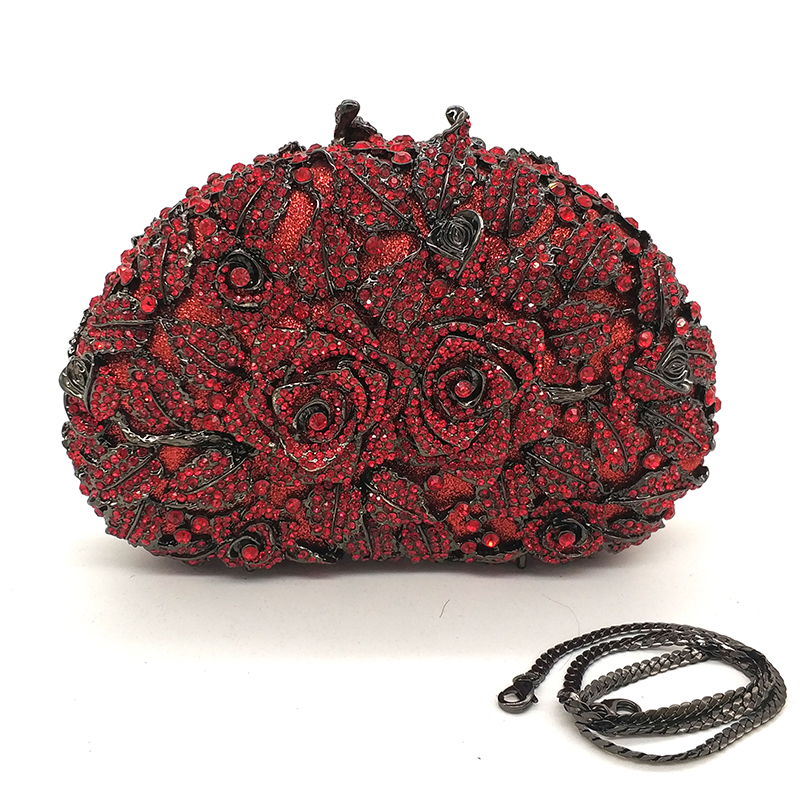 Classical Rose Clutch